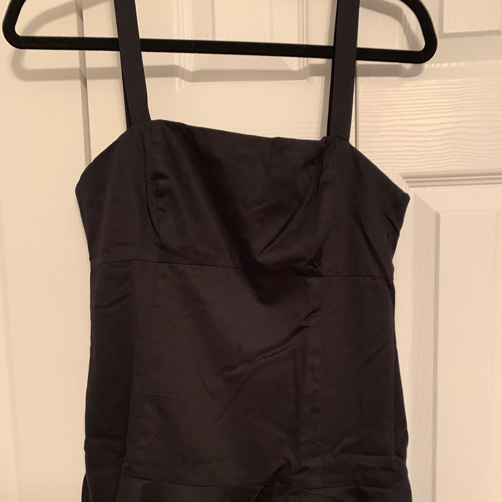 EUC WORN ONCE RALPH LAUREN BLACK COTTON DRESS - Picture 3 of 5